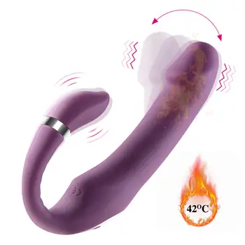 10 Ātrumu Vibrācijas Strapless Strap On Dildo Vibratoru Seksa Rotaļlietas, Uzlādējamā Tālvadības Pults Klitoru Stimulēt Massager Sievietēm