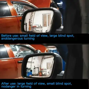 1Pair Auto Platleņķa Spogulis, Platleņķa Redzējumu, Atpakaļskata Siltuma Ūdensizturīgs Atpakaļskata Spogulis, Objektīvs Tesla Model 3 Y Auto Piederumi