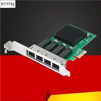 4 Ports, Tīkla Karte, PCI Express x1, lai Quad Porti, RJ45 NIC RTL8111H Čipu 10/100/1000Mbps Gigabit Ethernet Lan Karti uz DATORA Darbvirsmas