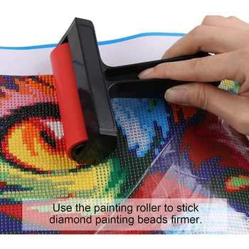 5D DIY Dimanta Krāsošana Stiprināšanas Instrumentu Piederumi, Rullīšu un skrāpi Stiprināšanas līdzeklis Diamond Glezna Krustdūrienā korekcijas līdzeklis
