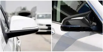 ABS Oglekļa Šķiedras Nomaiņa, Ārējie Atpakaļskata Spoguļa Vāciņš Vāciņš Melns BMW 3 Series F30 F34 2014-2017
