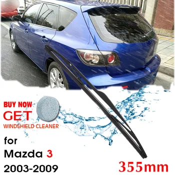 Auto Tīrītāju slotiņu Aizmugures Aizmugures Logs Priekšējā Vējstikla Tīrītāji Priekš Mazda 3 Hečbeks 355mm 2003. līdz 2009. Auto Piederumi