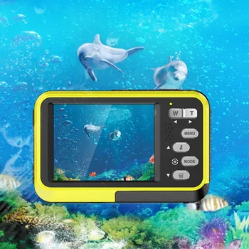 Automātiskās Tālummaiņas 2 Ekrāni Ūdensizturīgs Kameras Antifrīzs Ierakstīšanas Rīks Velosipēdu Pārgājienu Ierakstu