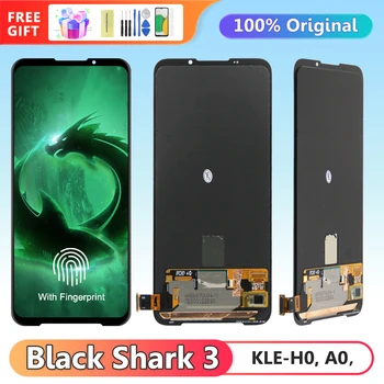 Ekrāna Nomaiņa Xiaomi Black Shark 3 KLE-H0 KLE-A0 Lcd Displejs, Touch Screen Digitazer Montāža Xiaomi BlackShark 3