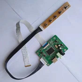 HDMI-saderīgam LCD LED EDP Kontrolieris valdes monitora ekrāna, Lai B140XTN02 1366X768 mini kartes displejs