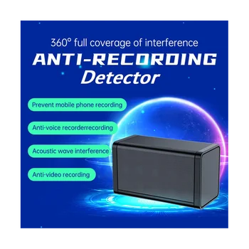 Ierakstu Detektoru Portatīvo Anti-Skaņas Tālruņa Ieraksti Detektoru, Biroja, Konferenču Telpa 8000MAh