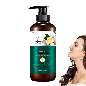 Ingvers Matu Šampūns Anti-Izplūdušas Naftas Kontroles Anti-zaudējumu Ingvers Šampūns 500ml Matu Repair Šampūnu, kas veicina Veselīgu Matu Piemērots
