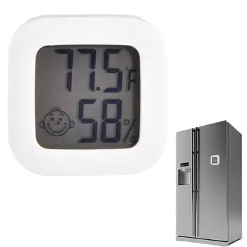 Istabas Termometrs Mājas Mini Digital Mitruma Mērītājs Intuitīvu Maz Izteiksmes Temperatūras Un Mitruma Mērītājs Monitors