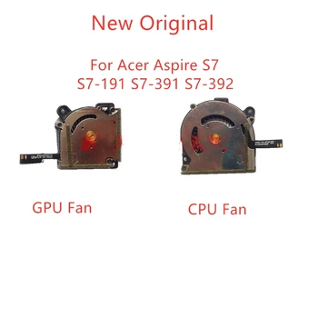 Jaunas Oriģinālas Laptop CPU, GPU, Dzesēšanas Ventilators Acer Aspire S7 S7-191 S7-391 S7-392