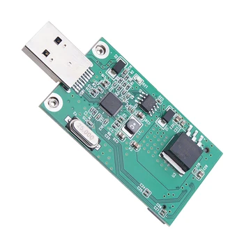 MSATA USB Adapteris Karte, Datora Mini PCI-E Konversijas Kartes DATORU Nodošana Valdes Aksesuārs 512 GB SSD MSATA USB Stāvvada