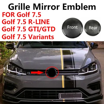Neietekmē ACC Priekšējo Režģi, Melni Spoguļi Emblēmu + Aizmugures Bagāžnieka Vāks Logo Golfa 7.5 MK7.5 Golfa 7.5 GTI R-Line GTD R Golfa Varianti