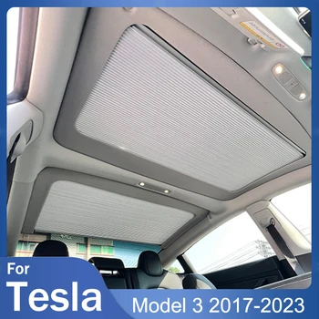 Saulessargi, Par Tesla Model 3 2023 Piederumi Ēnā Neto Jumts, Jumta Logu Žalūzijas, Saulessargs Auto Saulessarga Saules Ēnā Modelis 3 2017-2023