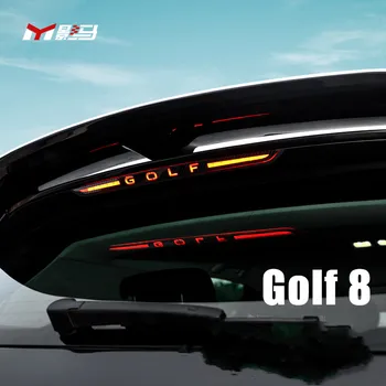 speciāli izmanto Volkswagen Golf 8 MK8 augstā pozīcijā stop lukturis golf8 modificētu lukturu dekoratīvi Vizuļi piederumi