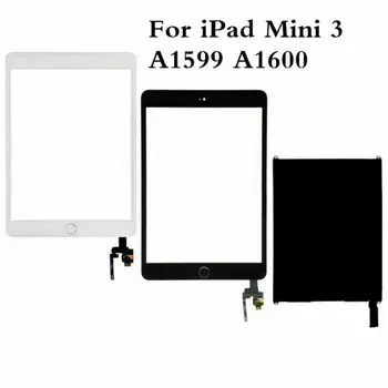 Touch Screen iPad Mini 3 MINI3 A1599 A1600 Touch Ekrāns Priekšējā Stikla Digitizer Ekrāna Panelis