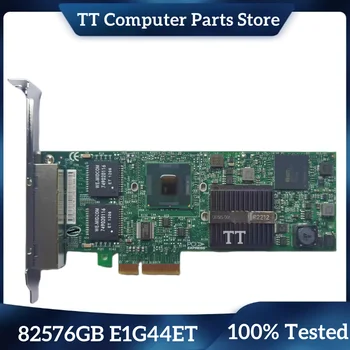 TT INTEL Zilā 82576GB E1G44ET Četri-Port Gigabit Tīkla Adapteris Servera Elektrisko Port Ethernet Pilnā augumā