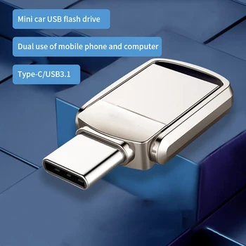 USB Flash Drive 3.0 2TB Dual USB Flash Drive Pendrive OTG TYPEC Memory Stick Pen Drive