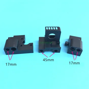 Uzlabot Prusa i3 MK2/MK3 3D printeri, Alumīnija X motor/X idler komplekts + Metāla X ass pārvadājumi presēt komplekts jostas spriegotājs