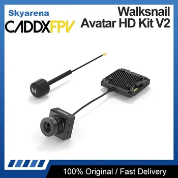 Walksnail Avatar HD Komplekts V2 Kamera 8G (Bez Gyroflow) / 32G(Ar Gyroflow) Iebūvēts Uzglabāšanas VTX 1080P HD 160° FOV par DIY FPV