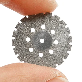 Zobu Dimanta Pulēšanas Disku Diski Double Sided Smilšu Porcelāna Griešanas Disku ar Kāta Aptverēs Zobu Lab, Instrumentu Materiālu 22mm